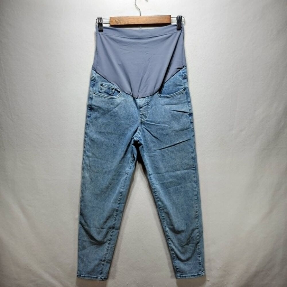 Ingrid And Isabel Maternity Women’s Maternity Pants Size 10 blue Skinny